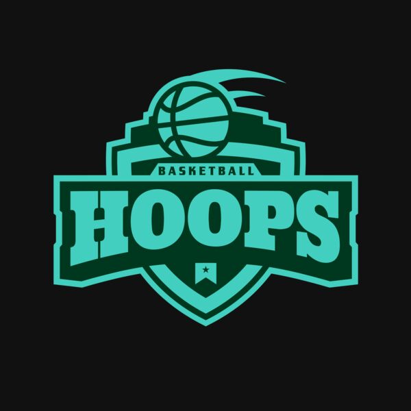 Hoops Basketball logo template 02 Thumbnail