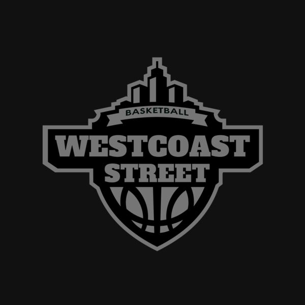 Westcoast Street Basketball League logo template Thumbnail