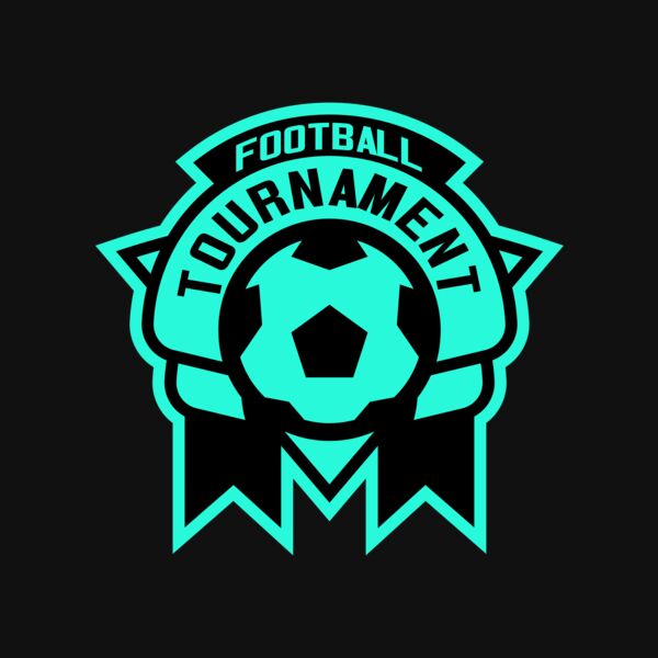 Tournament Football logo template Thumbnail