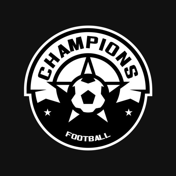 Champions Football logo template Thumbnail
