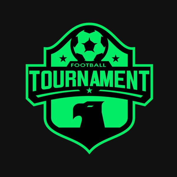 Tournament Football logo template 02 Thumbnail