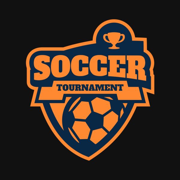 Soccer Tournament league logo template Thumbnail