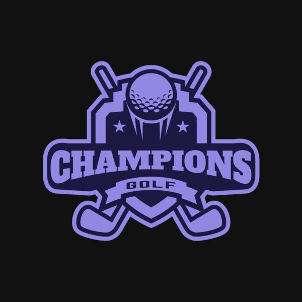 Champions Golf logo template Thumbnail