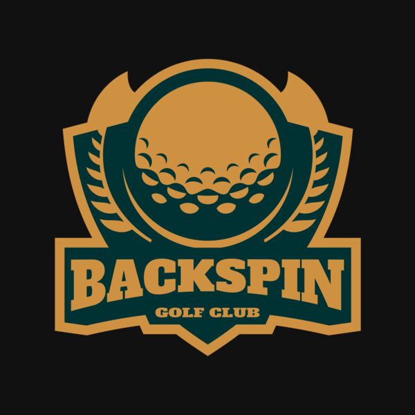 Backspin Golf club logo template Thumbnail
