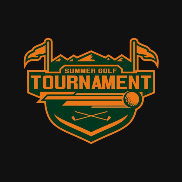 Tournament Summer golf logo template	02 Thumbnail