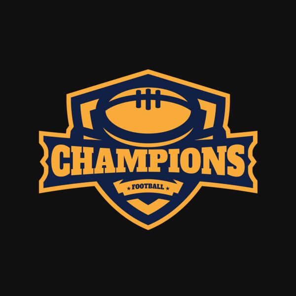 Champions Football logo template Thumbnail