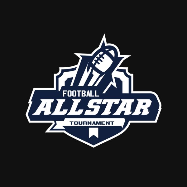 Allstar Tournament Football logo template Thumbnail