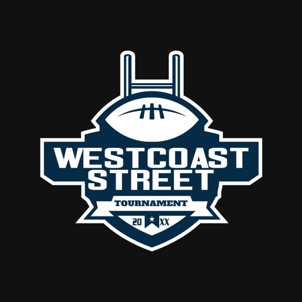 West Coast Street Tournament logo template Thumbnail