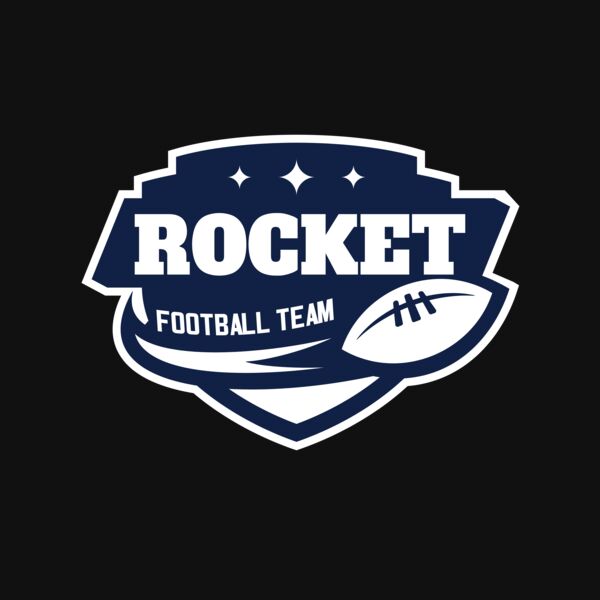 Rocket Football Team logo template Thumbnail