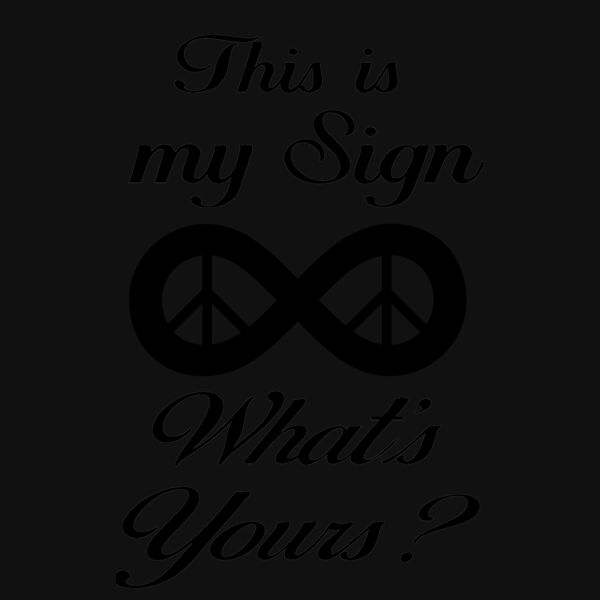 This is My Sign infinity black Thumbnail