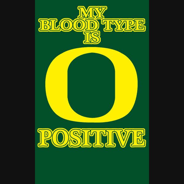 03 my bloodtype is o positive dark back Thumbnail