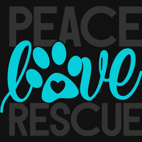 peace love rescue Thumbnail