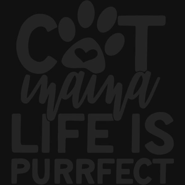 cat mama life is purrfect Thumbnail