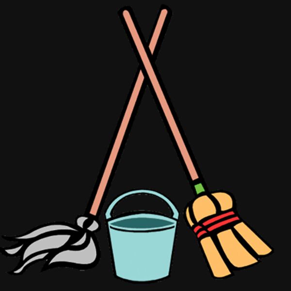 Crossed Mop & Broom No. 1 Thumbnail