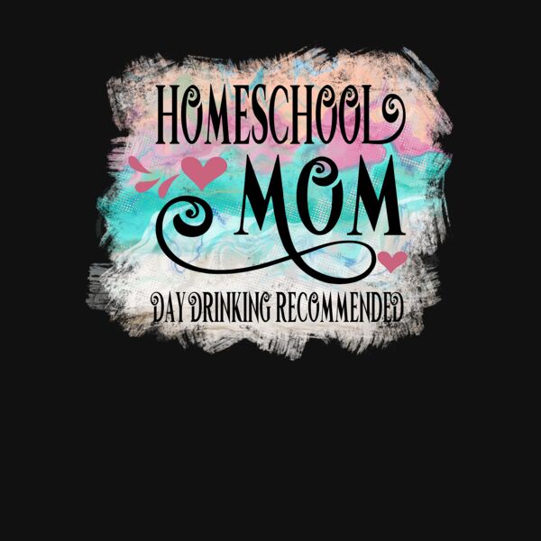 Homeschool Mom Crew Neck T Shirt Thumbnail