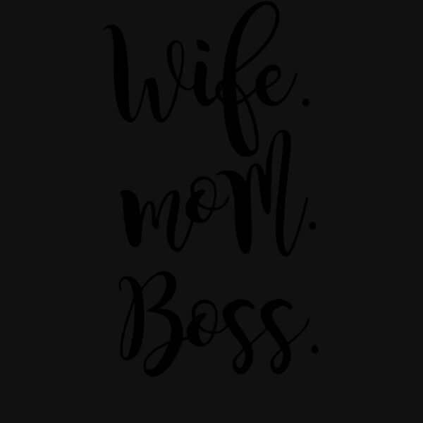 Wife Mom Boss Raglan Thumbnail