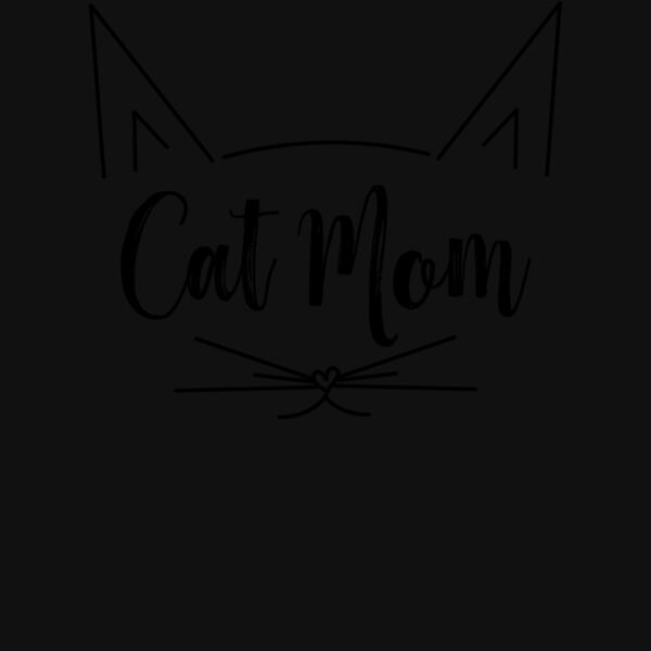 Cat Mom Curvy Collection V Neck Thumbnail