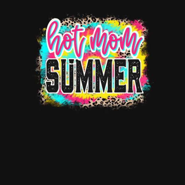 Neon Hot Mom Summer T Shirt Thumbnail