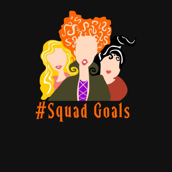 Halloween Squad Goals Fleece Hoodie Thumbnail