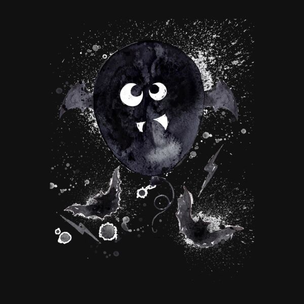 Halloween Balloons Bat Objects Thumbnail