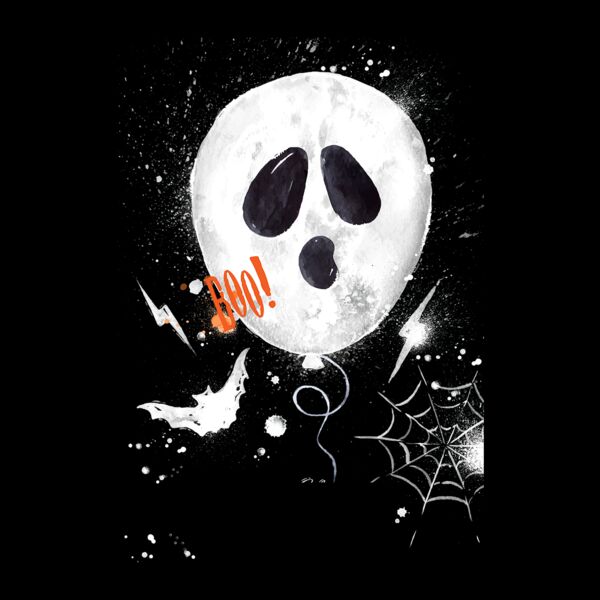 Halloween Balloons Ghost objects Thumbnail