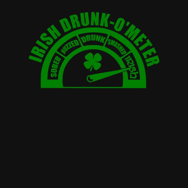Irish Drunk O Meter Raglan Thumbnail