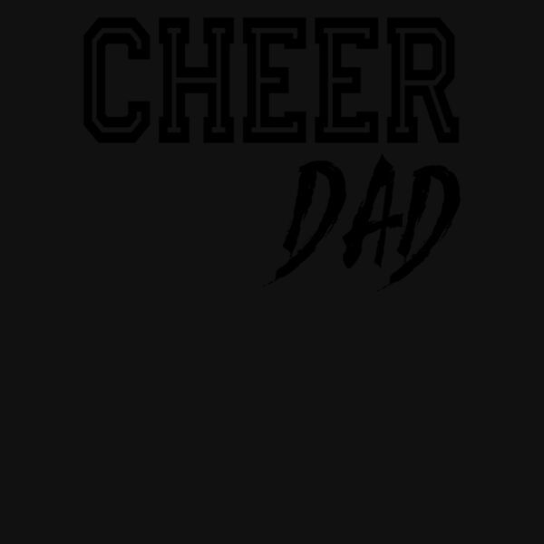Cheer Dad Purple Raglan Thumbnail