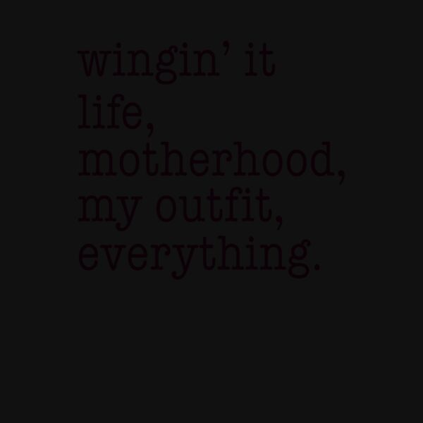 Wingin  Motherhood Crew Neck T Shirt Thumbnail