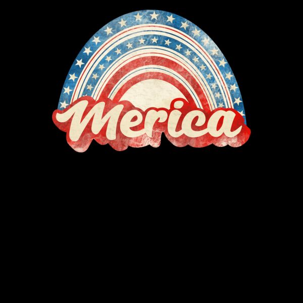 Vintage Merica Racerback Tank Top Thumbnail