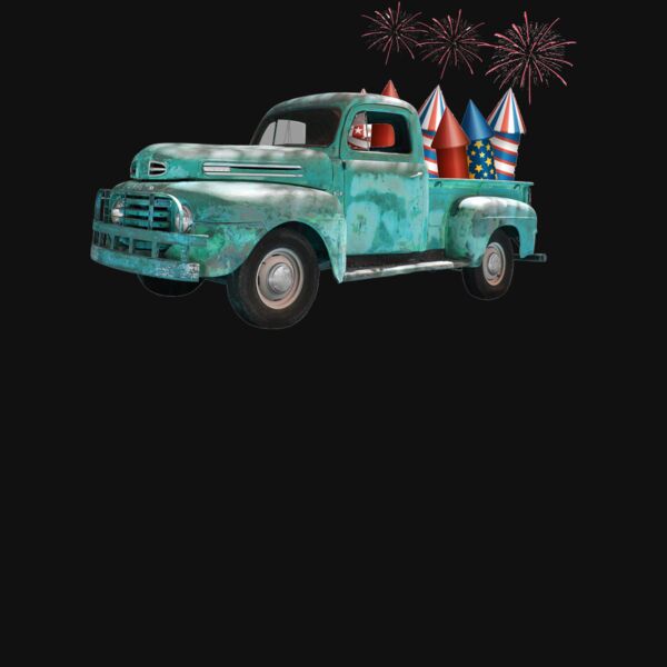 USA Truck V Neck Thumbnail