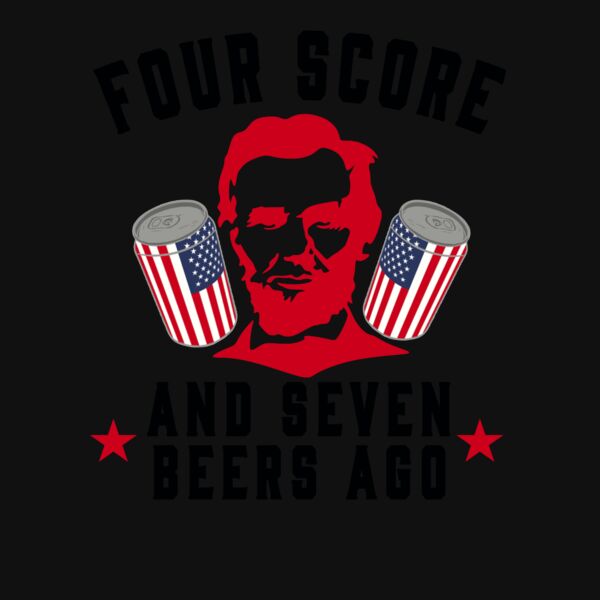 Four Score Crew Neck T Shirt Thumbnail