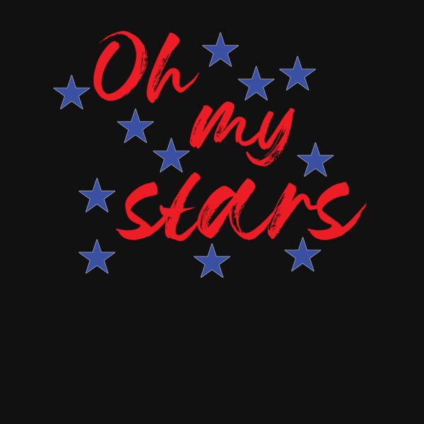Oh My Stars Crew Neck T Shirt Thumbnail