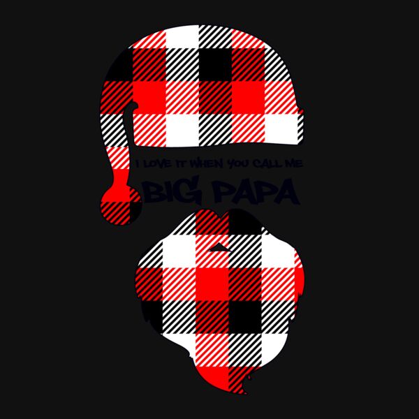 Big Papa Santa T Shirt Thumbnail