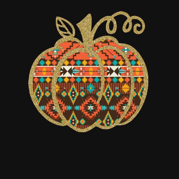 Southwestern Pumpkin Lightweight Hoodie Thumbnail