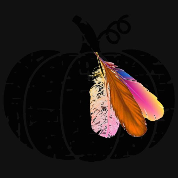 Boho Pumpkin Fleece Hoodie Thumbnail