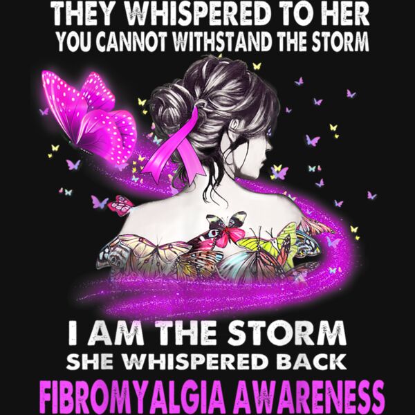 I Am The Storm Fibromyalgia Awareness T Shirt Thumbnail