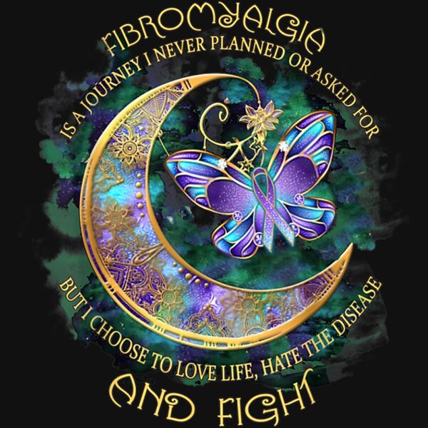 Fibromyalgia Is a Journey   Fibromyalgia Awareness T Shirt Thumbnail