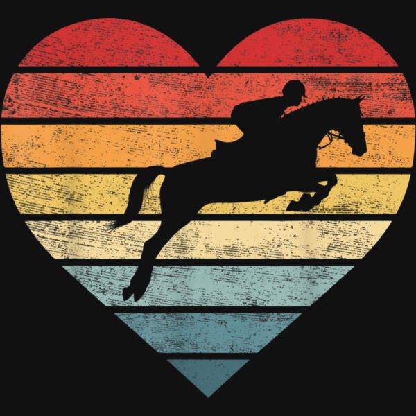Retro Sunset Horse Lover Rider Equestrian Horseman Gifts T Shirt Thumbnail