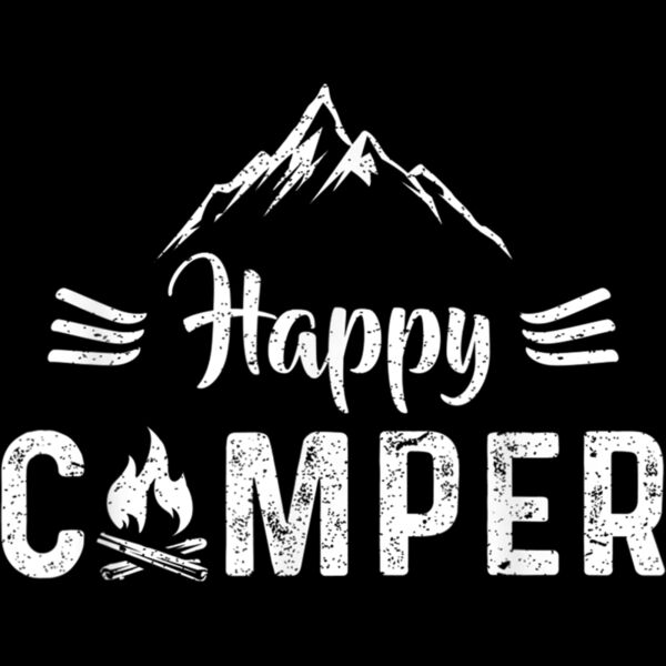 Happy Camper TShirt Camping Lovers Gift Men Women Kids T Shirt Thumbnail