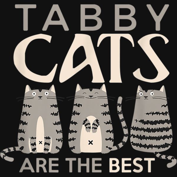 Cat Lover tabby cat owner Tabbies are best shirt T Shirt Thumbnail