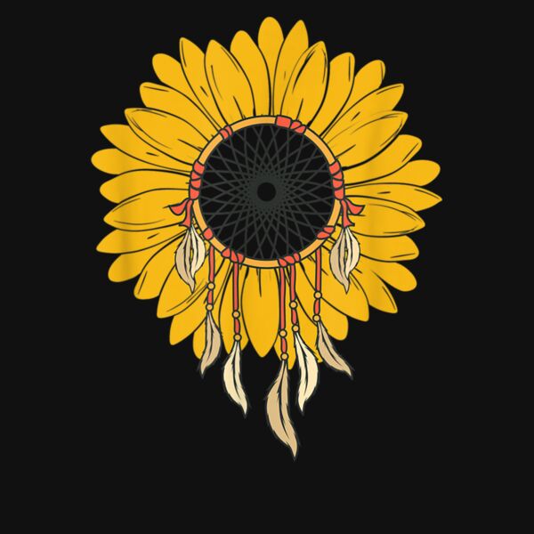 Dream Catcher Sunflower Lover Dreamcatcher Gift T Shirt Thumbnail