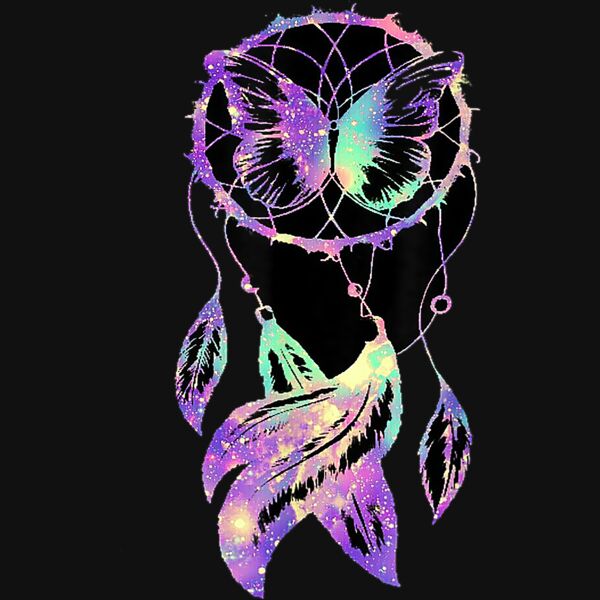 Butterfly Dreacatcher T Shirt Thumbnail