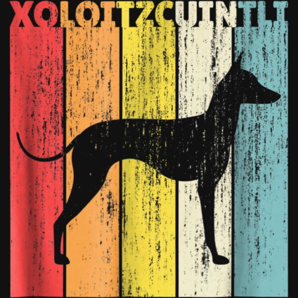 Xoloitzcuintli Vintage T Shirt Dog Retro Style Gift Thumbnail