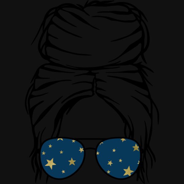 CF   Messy bun Stars  4  Thumbnail