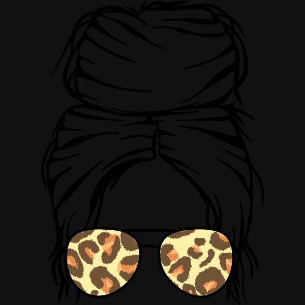CF   Messy bun Leopard  2  Thumbnail