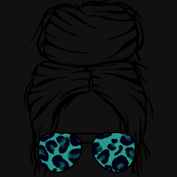 CF   Messy bun Leopard  10  Thumbnail