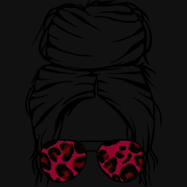 CF   Messy bun Leopard  9  Thumbnail