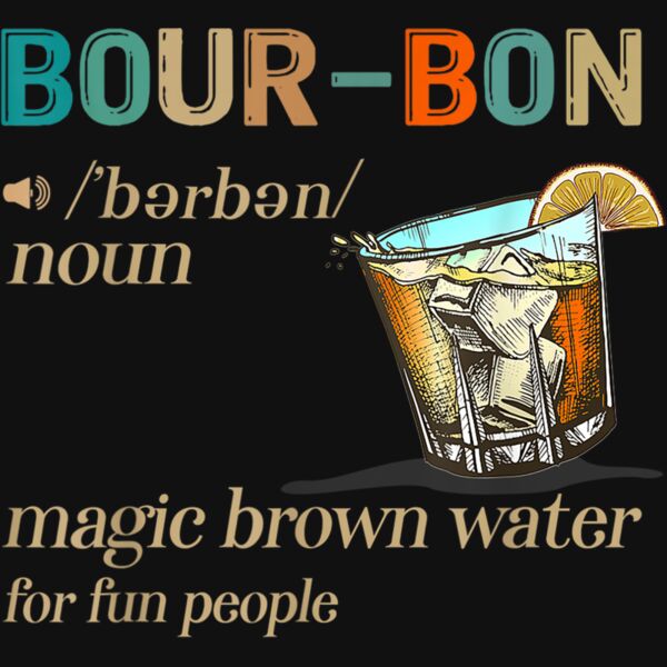 Retro Vintage Bourbon Definition Funny Bourbon Lover Gift T Shirt Thumbnail