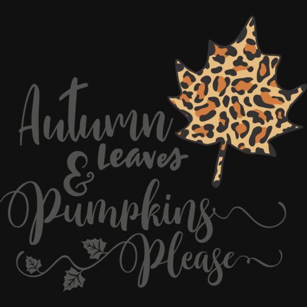 Autumn Leaves and Thumbnail