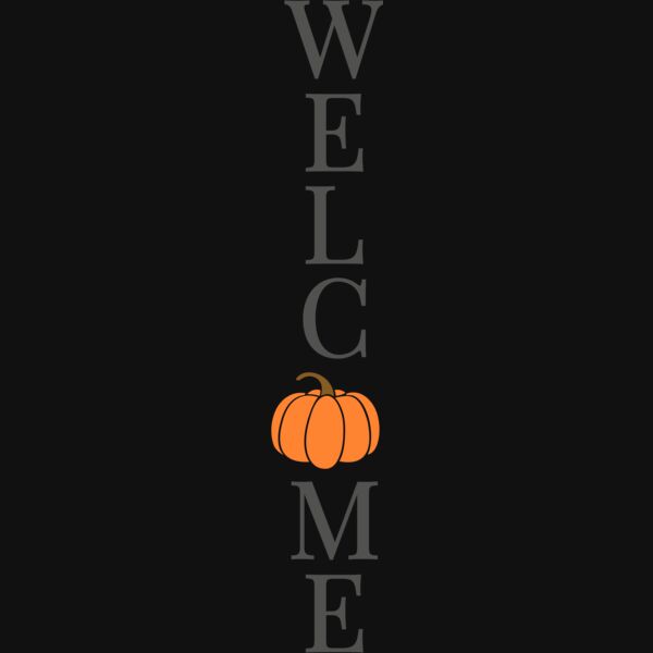 Sign Welcome Pumpkin Thumbnail